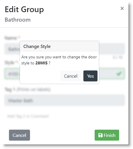 Edit a Group