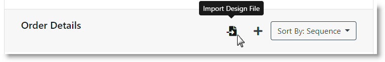 Importing an Order